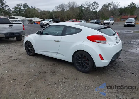 2015 Hyundai Veloster Flex from USA, damaged, VIN KMHTC6AD6FU218367